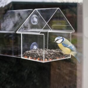 Window Bird Feeder House