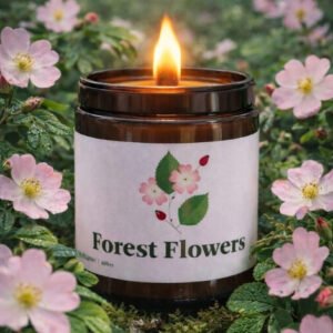 Forest Flowers Candle